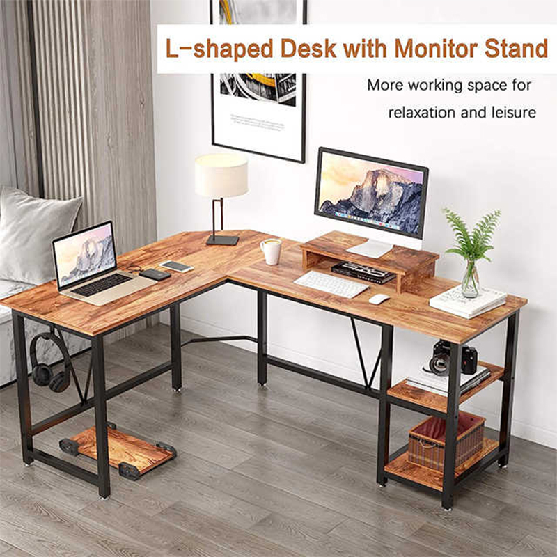 Steel And Wood Office Desks And Chairs Can Be Customized